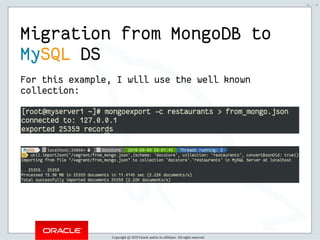 Nosql と Sql を混在させることはできますか?
