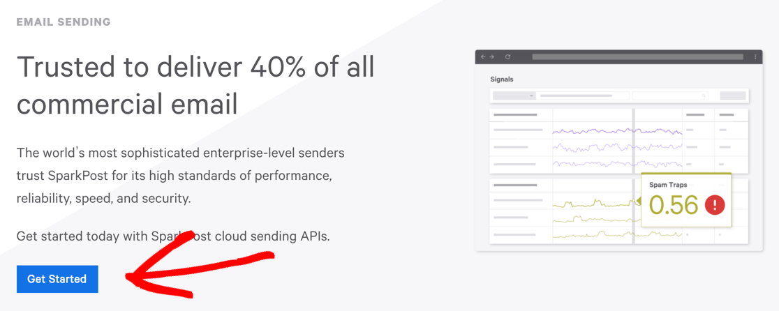sparkpost get started