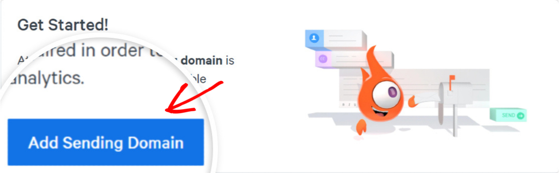 - SMTP Surat WP Add sending domain in SparkPost