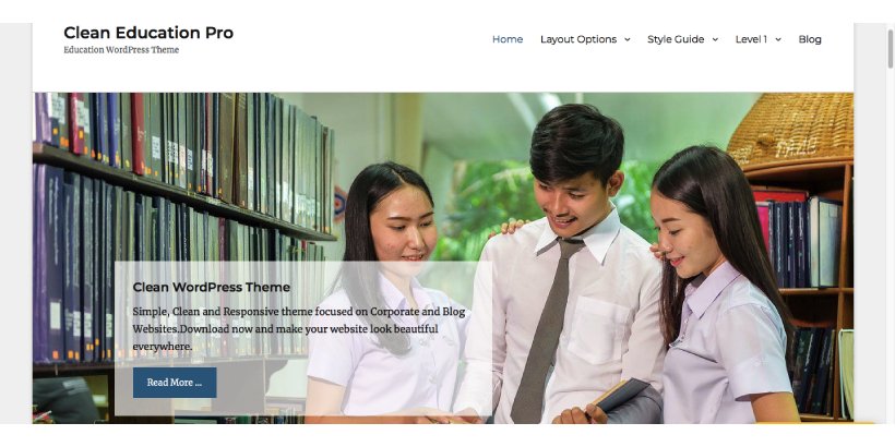 ธีม WordPress การศึกษาที่สะอาดสำหรับการศึกษาฟรี