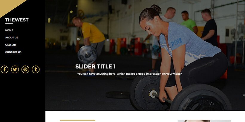 무료 피트니스 워드프레스 테마