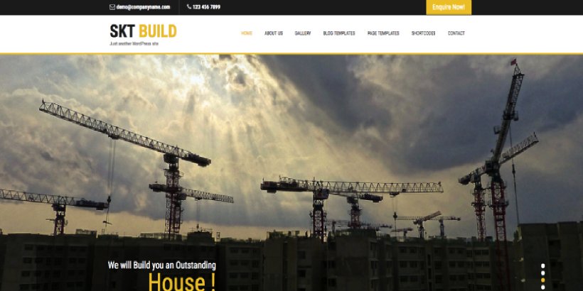 Build Lite 免費建設 WordPress 主題