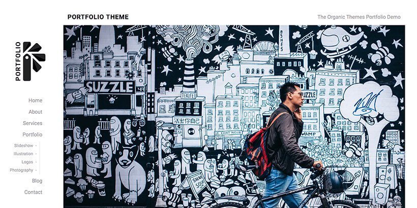 ポートフォリオライト無料ポートフォリオワードプレスのテーマ