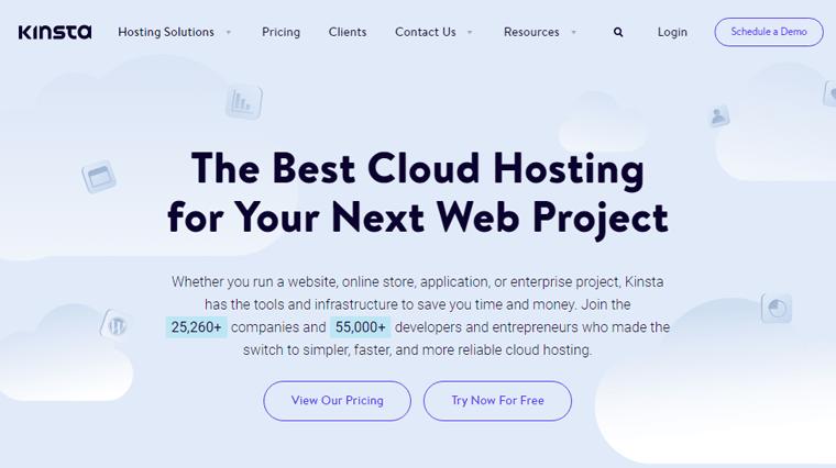 DreamHost ile Karşılaştırılan Kinsta En İyi Barındırma