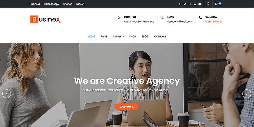 Teme wordpress corporative gratuite pentru busisex