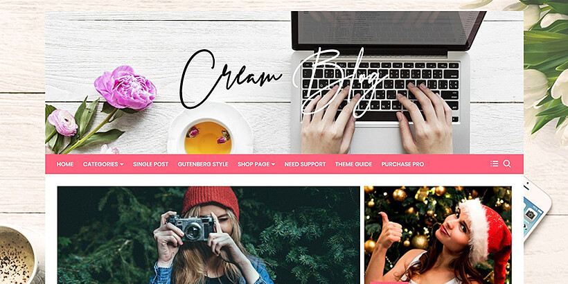 Creamblog-Thema