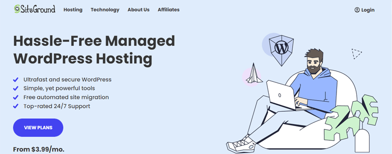 SiteGround WordPress Hosting