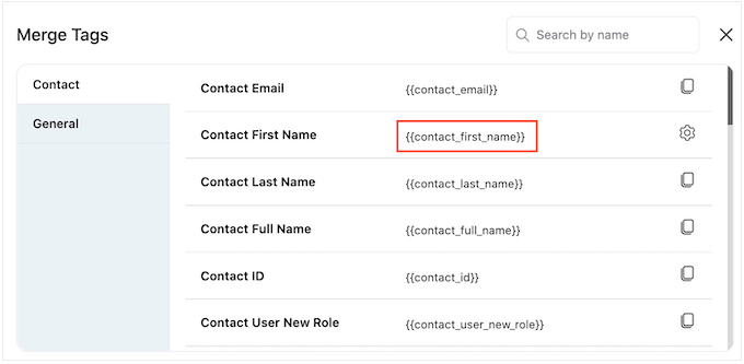 So erstellen Sie einen personalisierten Gutscheincode mit Merge-Tags
