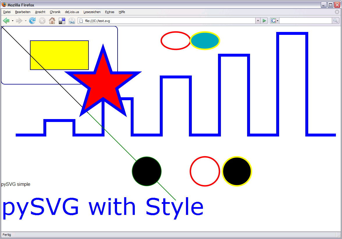 Python SVG の例