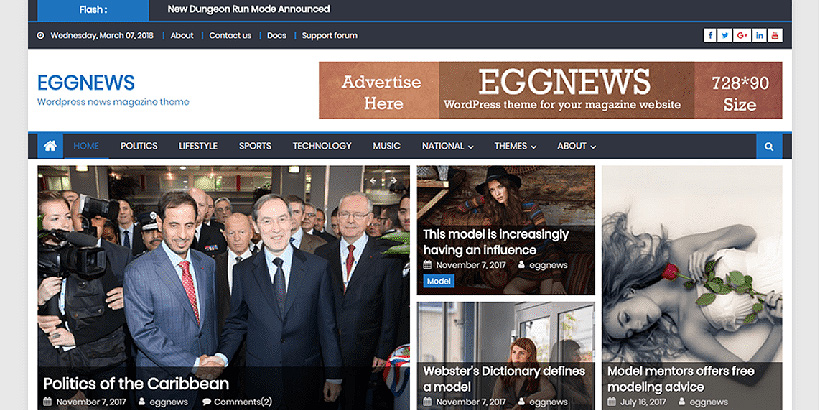 eggnews reviste gratuite teme wordpress