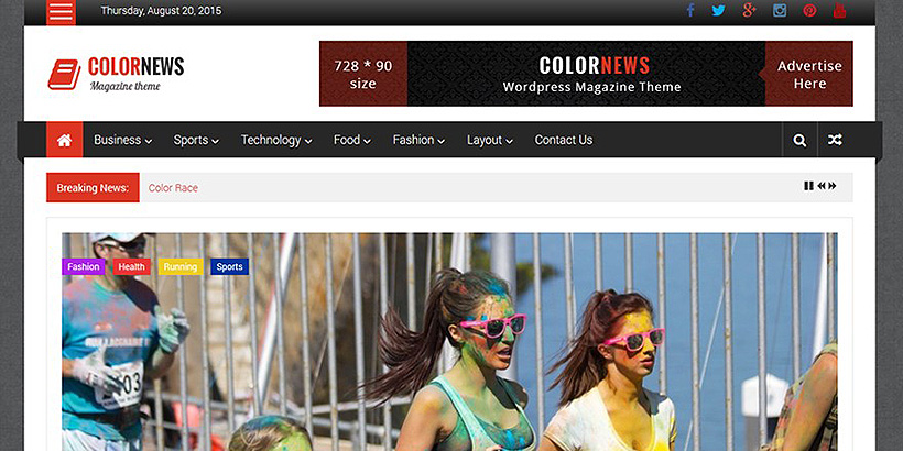 teme wordpress reviste gratuite colornews