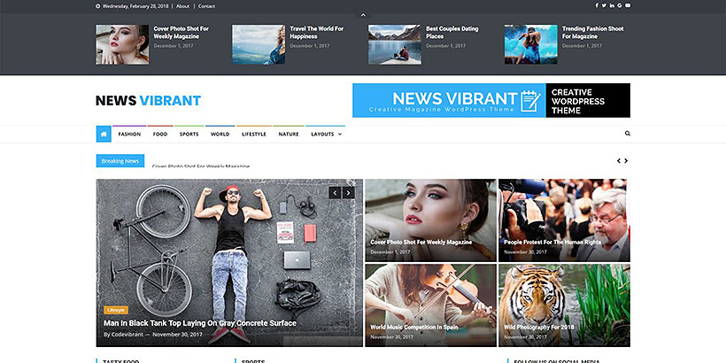 newsvibrant reviste gratuite teme wordpress