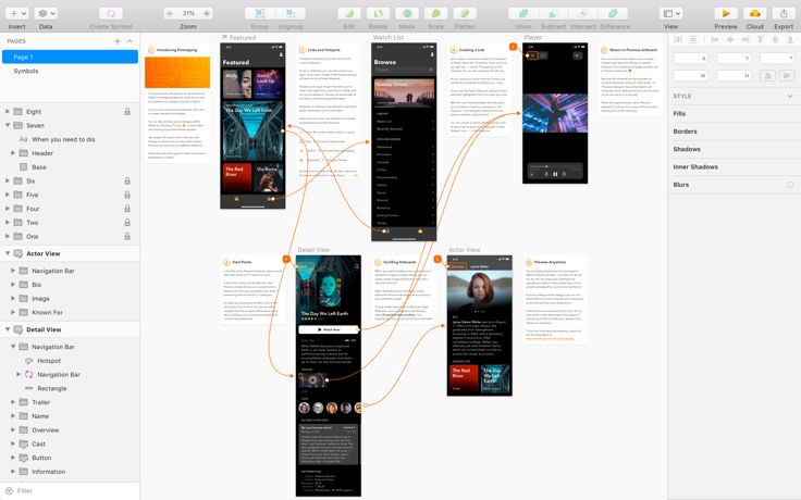 Cum export un design din Sketch?