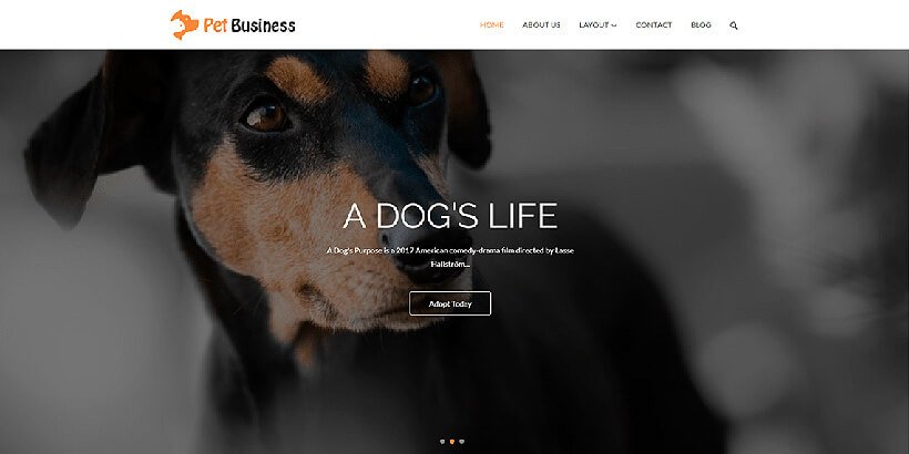 petbusiness Kostenlose Business-WordPress-Themes