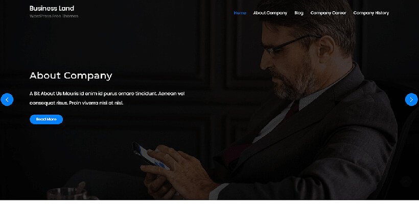 Businessland kostenlose Business-WordPress-Themen