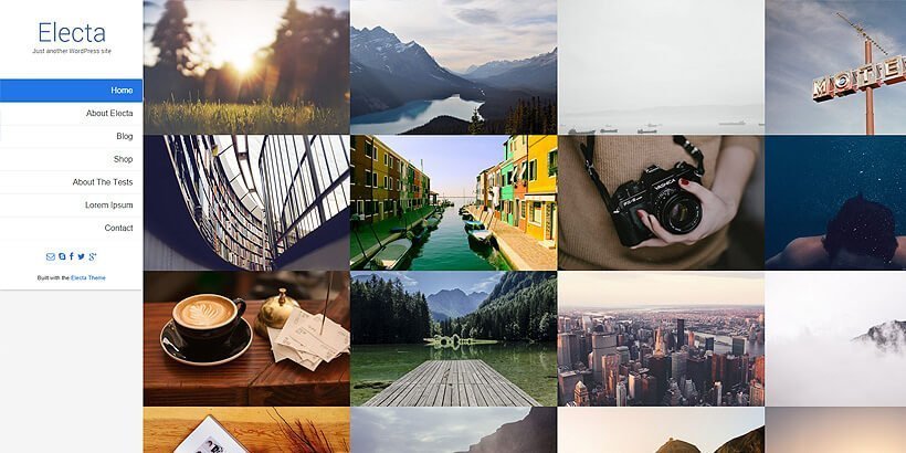ธีมเวิร์ดเพรสฟรี electa