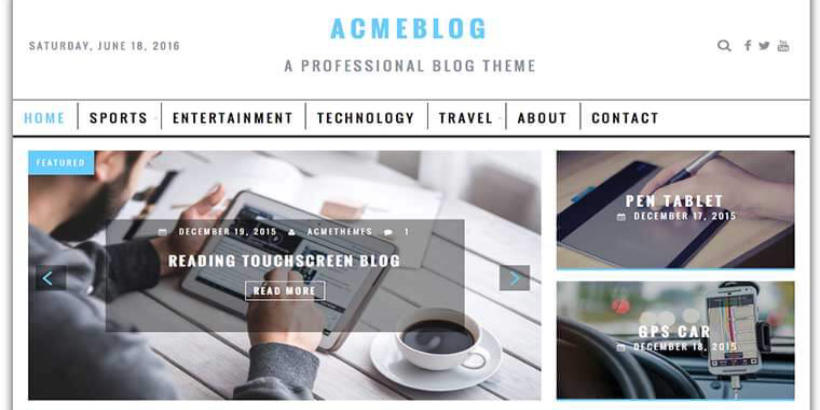 免費響應式 WordPress 主題