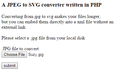Cum convertesc un Jpeg într-un fișier Svg?