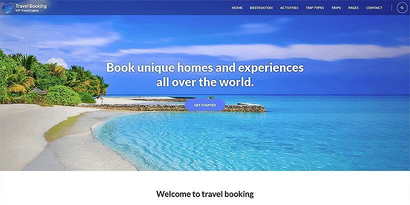 travelbooking darmowe motywy podróżne wordpress