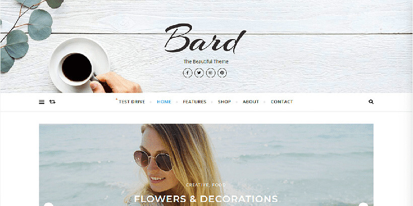 Teme wordpress feminine gratuite bard