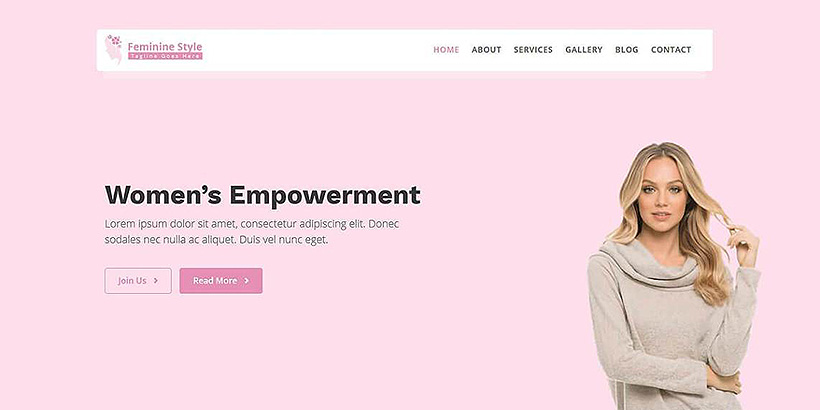 Teme wordpress feminine gratuite stil feminin