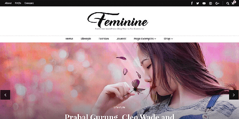 teme wordpress feminine gratuite
