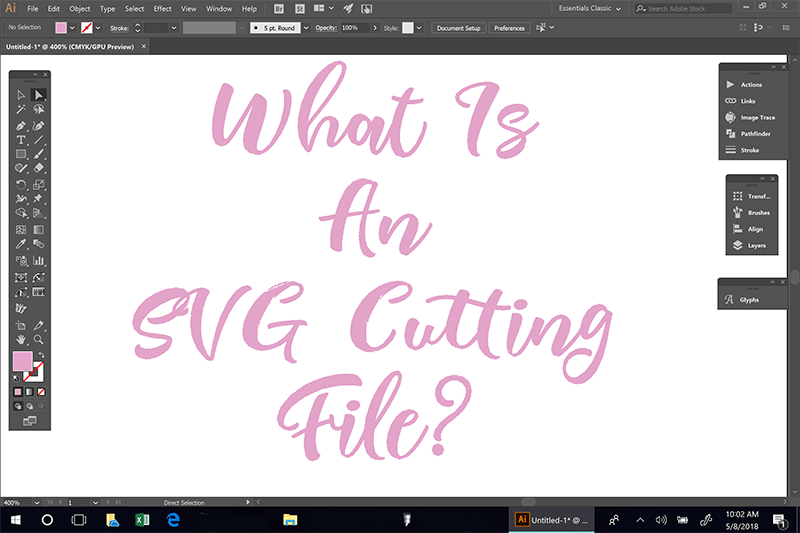 Illustrator 是否打开 Svg?