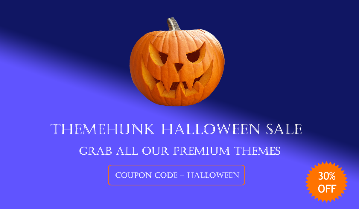 themehunk-Halloweean-Sale-2019 - Zespół ThemeHunk