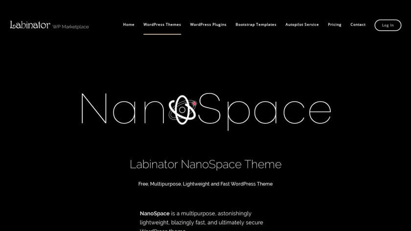 Bootstrap と WordPress の究極の比較 (2023) 9 labinator nanospace banner