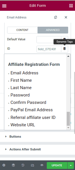 Afiliasi untuk kustomisasi formulir WooCommerce dengan Elementor