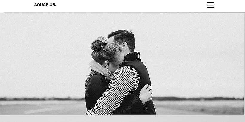 Wassermann kostenlose Portfolio-WordPress-Themen