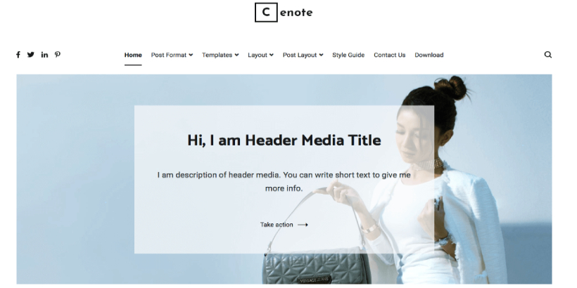 tema wordpress gratis cenote