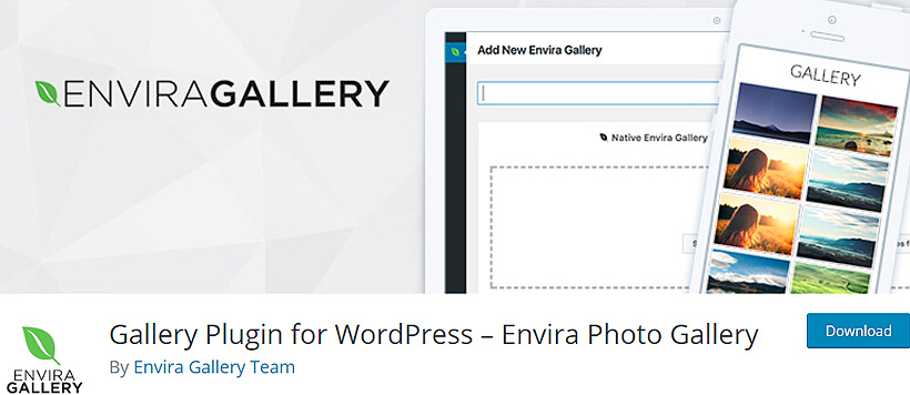 plugin galeri WordPress gratis enviragallery