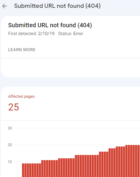 404 Hataları ve Soft 404 Hataları: Farklılıklar ve Çözümler 2 Google Search Console to fix 404 error