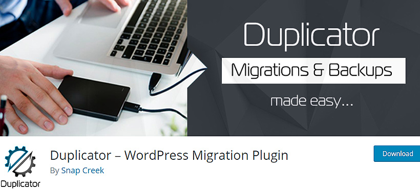 duplikator plugin cadangan wordpress terbaik