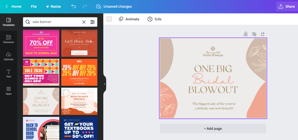 canva - كوبونات متقدمة Designing February promotion ideas in Canva