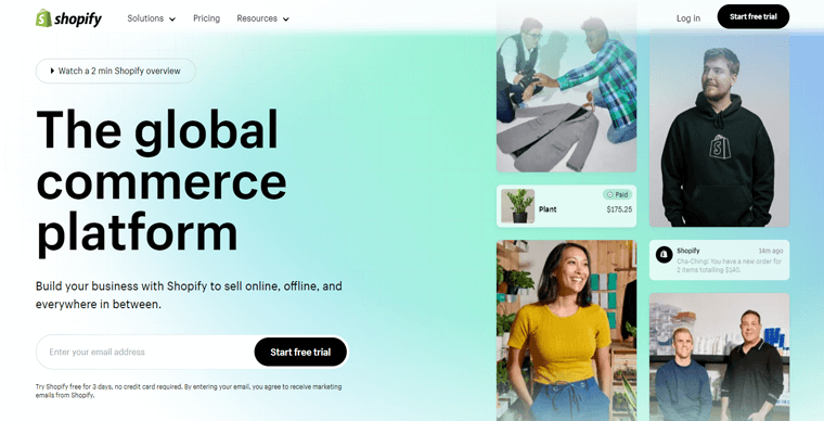 Shopify eCommerce Website Builder