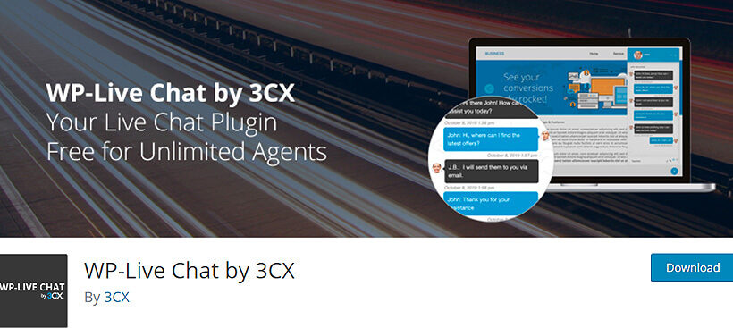 wplivechat 免費的 wordpress 實時聊天插件