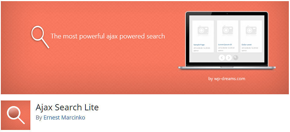 ajax_search_lite 最好的 WordPress 搜索插件