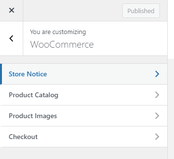 GeneratePress woocommerce option