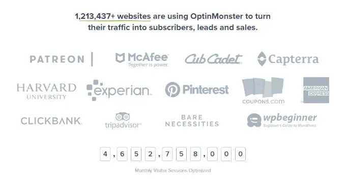 Счетчик номеров в OptinMonster