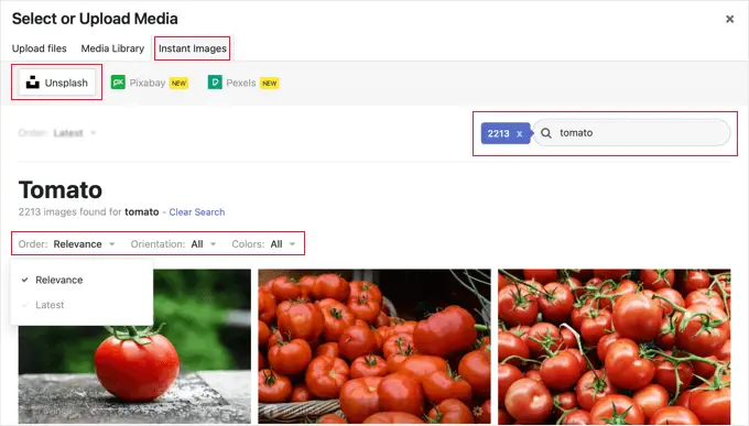 Mencari Gambar Berlisensi Creative Commons Menggunakan Gambar Instan