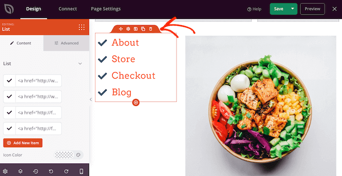 การลบแถบด้านข้างโดยใช้ SeedProd
