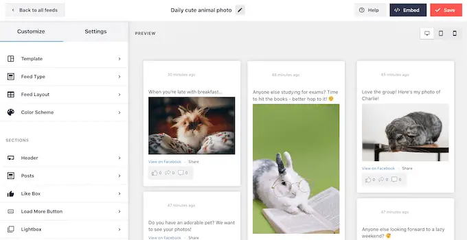 Dostosowywanie kanału grupy na Facebooku w WordPress