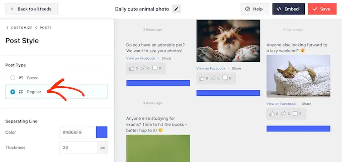 Dodanie ramki do aktualizacji statusu grupy na Facebooku