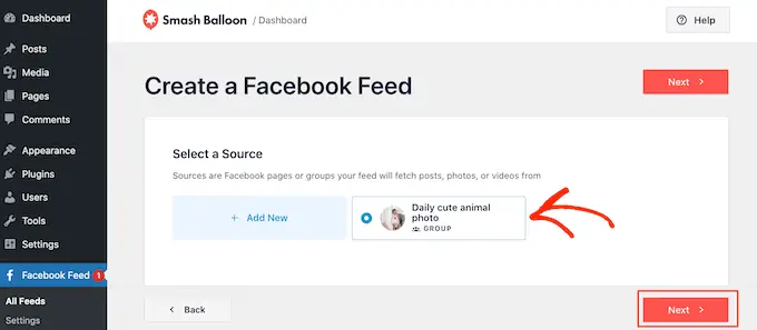 Tworzenie nowego kanału grupy na Facebooku dla Twojej witryny WordPress
