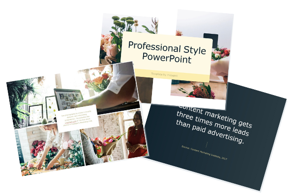 专业风格的PowerPoint模板