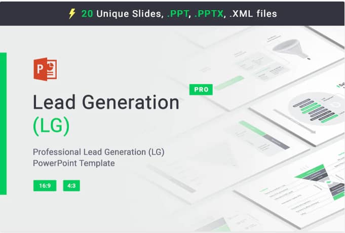 17の最高のリードマグネットテンプレートとそれらを使用する利点2 Lead Generation for PowerPoint template