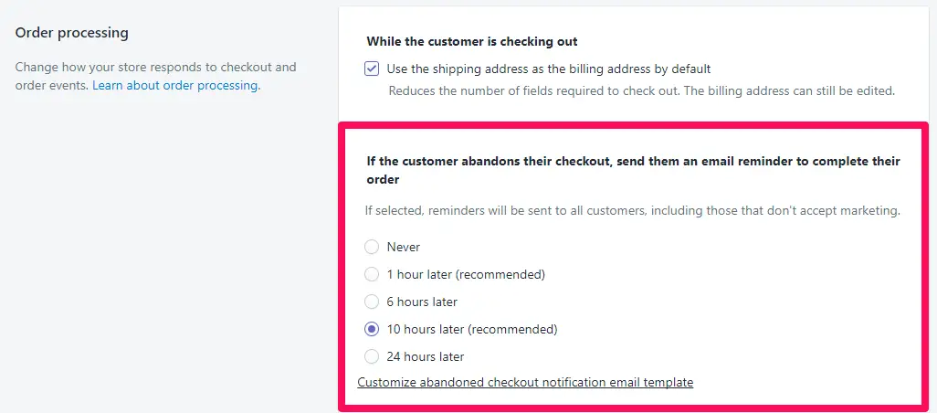 Shopifly 的订单处理部分。