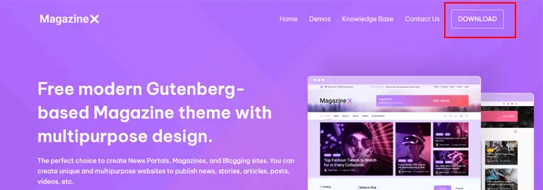 تحميل MagazineX